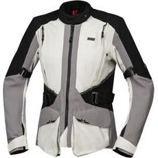 Women's laminated jacket iXS TOURSTER-STX 1.0 X2-111605 light grey-grey D2XL