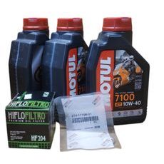 Sada na výmenu oleja Yamaha Motul 7100 3L