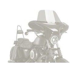 Plexi na motorku CUSTOMACCES BATWING EH0009W priehľadná