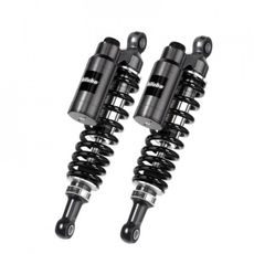 Rear twinshock BITUBO WMT0 with separate chamber ADJ: manual spring preload, rebound, compression (black springs)