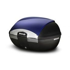 Topcase - s farebným krytom SHAD SH45 modrá