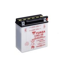Conventional 12V battery NO ACID YUASA 12N5-4B
