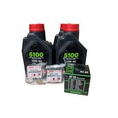 Sada na výmenu oleja Suzuki Motul 5100 4L