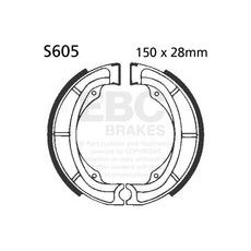 Brzdové čeľuste -sada EBC S605 vrátane pružín