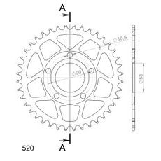 Reťazová rozeta SUPERSPROX RFE-604:40-BLK čierna 40T, 520