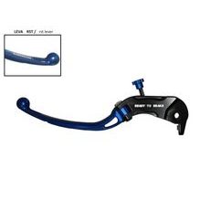 Páčka spojky výklopná ACCOSSATO LV033 in aluminium for clutch master cylinder modrá