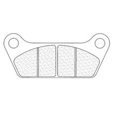 Brzdové obloženie CL BRAKES 2702 RX3
