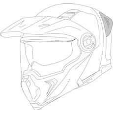 Rear ventilation iXS Venture 1.0 X15902 matná čierna