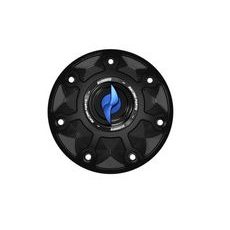 Tank filler cap ACCOSSATO FC127 for KTM motorbikes with quick release machined from billet aluminium zlatá
