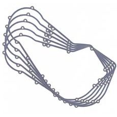 Primary cover gasket ATHENA S410195149004 thickness 0,062 with silicone beading (set of 5 pcs)