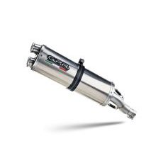Koncovka výfuku Slip-on GPR DUAL INOX CF.17.RACEDB.DUAL.IO Brushed Stainless steel including link pipe and removable dbkiller