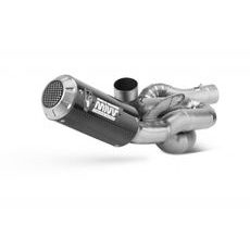 Výfuk kompletný 2x1 MIVV MK3 R.DU.0006.SM3C Karbón