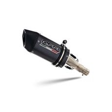 Koncovka výfuku Slip-on GPR FURORE S.192.GT.FUPO Matte Black including removable db killer and link pipe