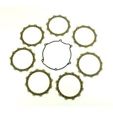 Friction plates kit with clutch cover gasket ATHENA P40230063