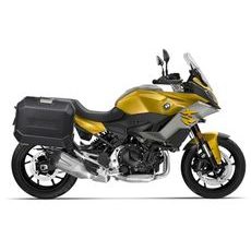 Kompletná sada bočných čiernych hliníkových kufrov SHAD TERRA BLACK, 36L/36/ bočné kufre, vrátane montážnej sady SHAD BMW F 900 XR