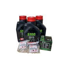 Sada na výmenu oleja Suzuki Motul 5100 3L