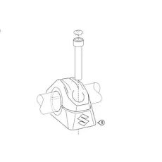 990D0-31J35-000 Držiak hmlových svetiel