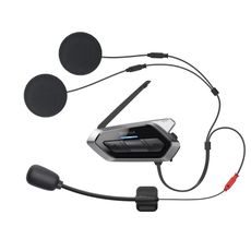 SENA 50R QUANTUM MESH 2.0 BLUETOOTH 5.0 MOTOCYKLOVÝ INTERKOM DO 2000 M S FM RÁDIOM A AUDIO SYSTÉMOM HARMAN KARDON (1 SADA) (EL)