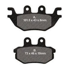 Brzdové obloženie EBC FA686TT