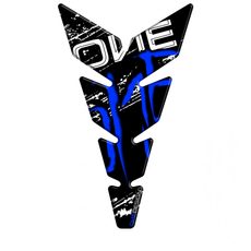 Tankpad JMT čierna matná modrá 223X134 mm