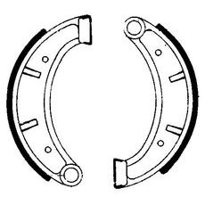 Brzdové čeľuste FERODO 225129112