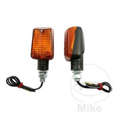 Blinker JMP BL 0305 krátke čierna s dymovým sklom