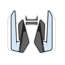 Tank pad PUIG SPECIFIC 8438C karbónový vzhľad s bočnou časťou