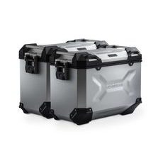 TRAX ADV sada bočních kufrů-stříbrné 45/45 l. Suzuki DL 650 (17-).