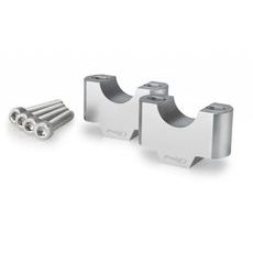 Zvýšenie riadidiel PUIG 22116P strieborná výška 30 mm, d 29 mm