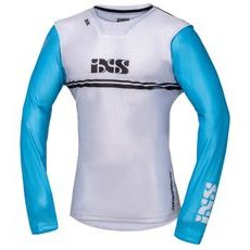 MX Jersey iXS TRIGGER 4.0 X35018 light grey-turquoise-anthracite M