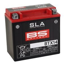 V továrni aktivovaný akumulátor BS-BATTERY BTX14 (FA) (YTX14 (FA)) SLA