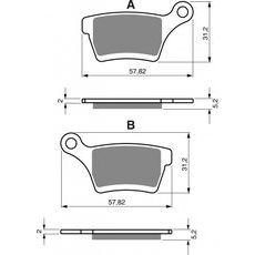 Brzdové obloženie GOLDFREN 400 AD