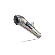 Koncovka výfuku Slip-on GPR POWERCONE EVO E4.H.250.1.PCEV Brushed Stainless steel including removable db killer and link pipe