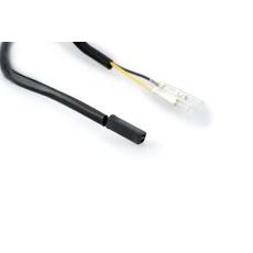 Inštalácia svetelnej skupiny na podporu evidenčného čísla PUIG 20554N čierna