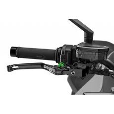 Páčka brzdy bez adaptéra PUIG 4.0 4110NV skladacie čierna/zelená