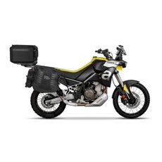 Kompletná sada bočných adventure vakov SHAD TERRA TR40 a hliníkového 55 L vrchného kufru,vrátane montážnej sady SHAD APRILIA TUAREG 660