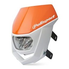 Maska so svetlom POLISPORT HALO LED 8667100004 s LED svetlom oranžová