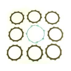 Friction plates kit with clutch cover gasket ATHENA P40230076