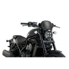 Plexi na motorku PUIG FRONTAL PLATE 20821J matná čierna