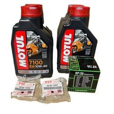 Sada na výmenu oleja Suzuki Motul 7100 4L