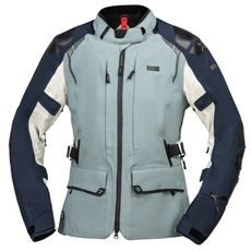 Women's laminated jacket iXS TOURSTER-STX 2.0 X2-111606 dark blue-blue grey-cool grey DM