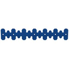 Ochrana výfukového potrubia POLISPORT ARMADILLO 8483800003 dlhé modrá