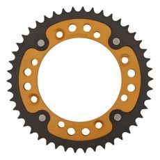 Reťazová rozeta SUPERSPROX STEALTH RST-455:46-GLD zlatá 46T, 420