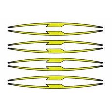 Linka na ráfik PUIG 21833G žltá linky na ráfik - sada 8ks