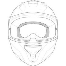 Helmet lining iXS RAPID 1.1 FF X1-390005-LIN L
