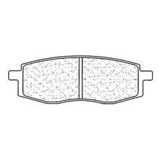 Brzdové obloženie CL BRAKES 2792 S4