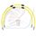 CROSSOVER-predok-sada Venhill POWERHOSEPLUS HON-6025FS-YE (2 hadice v sade) žlté hadice, nerezové kokncovky