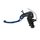 Clutch master cylinder ready to brake ACCOSSATO CY098 16x16 with blue folding lever (nut + lever)