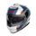Moto helma Nolan N80-8 Wanted N-com Metal White 75