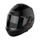 Moto helma Nolan N120-1 Classic N-com Glossy Black 3